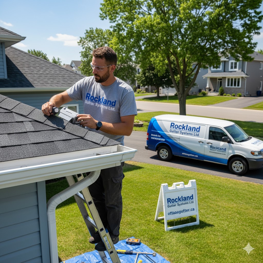 Gutter repair Rockland